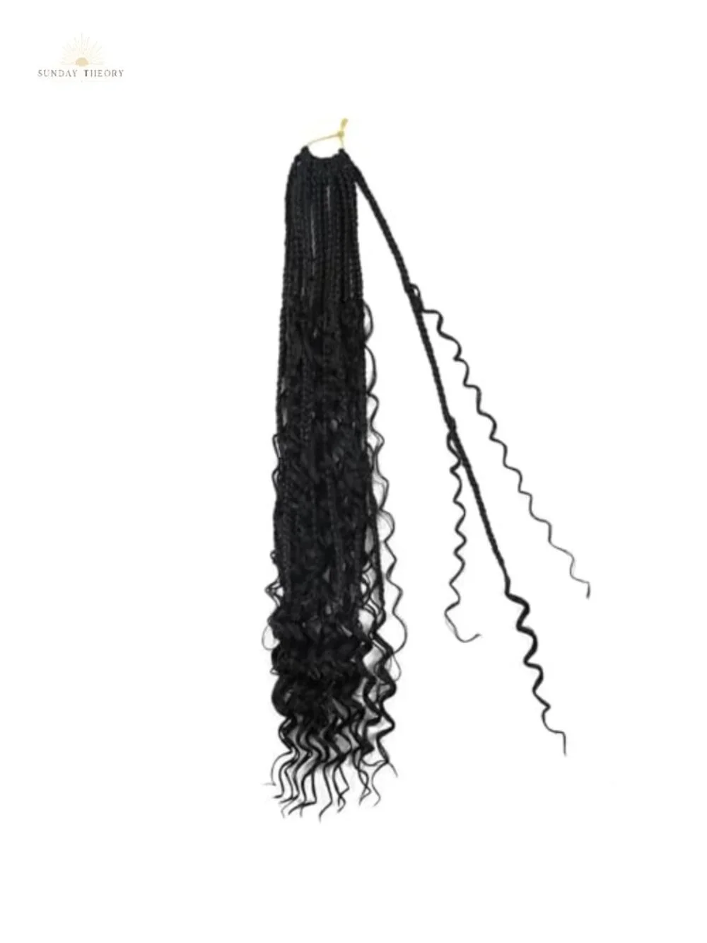 Goddess Box Braids Crochet Hair 24 Inch 8 Packs Pre-Looped Synthetic Braiding